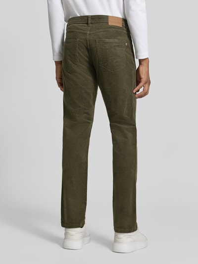 Christian Berg Men Cordhose aus Baumwoll-Mix im 5-Pocket-Design Schilf 5