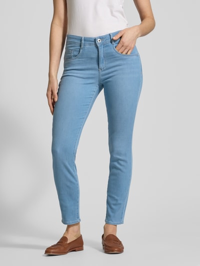 Brax Flared jeans in verkorte pasvorm, model 'SHAKIRA' Blauw - 4