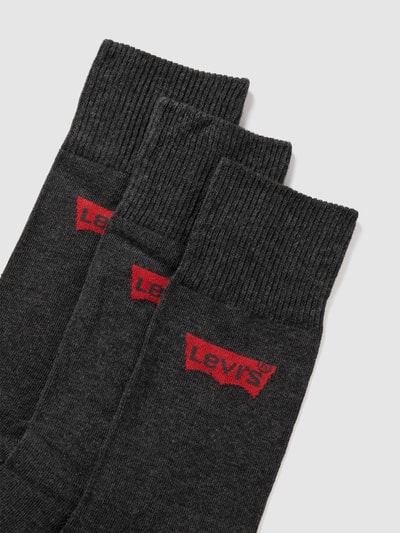 Levi's® Socken mit Label-Print Anthrazit 2