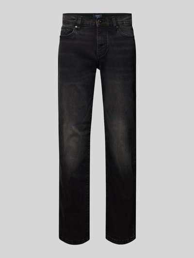 MCNEAL Regular fit jeans in used-look Antraciet - 2