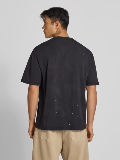 Carhartt Work In Progress t-shirt o kroju regular fit z czystej bawełny model 'Painter' Czarny 5