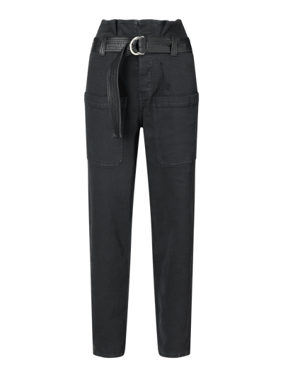 THE KOOPLES High Waist Cargojeans mit Stretch-Anteil  Black 1