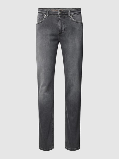 Christian Berg Men Jeans in 5-pocketmodel Middengrijs - 2