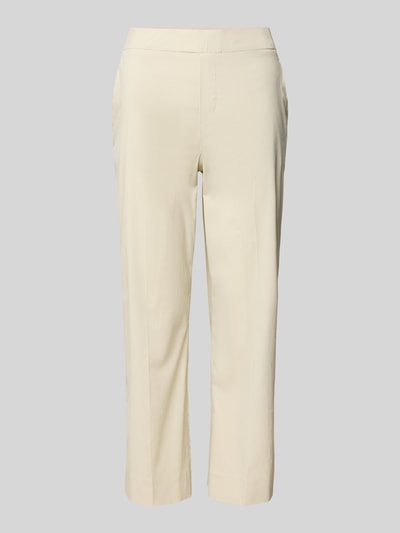 STEHMANN Spodnie capri o kroju regular fit z wpuszczanymi kieszeniami model ‘FENJA2’ Złamany biały 2