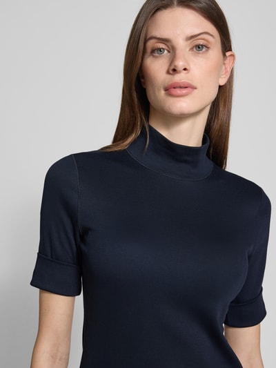 Marc Cain T-Shirt mit Stehkragen Marine 3