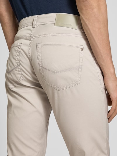 Pierre Cardin Tapered fit chino met structuurmotief, model 'Lyon' Kit - 3