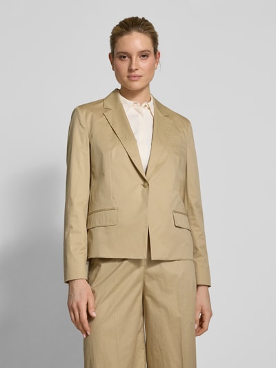 BOSS Blazer mit Brustleistentasche Modell 'Jupan' Beige 4