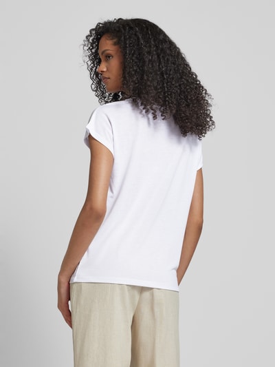 Montego T-shirt z nadrukiem z motywem i napisem Biały 5