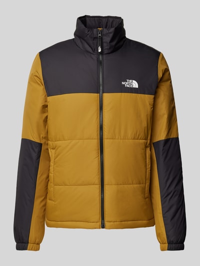 The North Face Gewatteerd jack met labelprint, model 'GOSEI' Kaki - 1