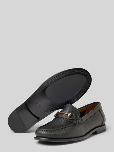 BOSS Loafer aus echtem Rindsleder Modell 'TEVAN' Black 4