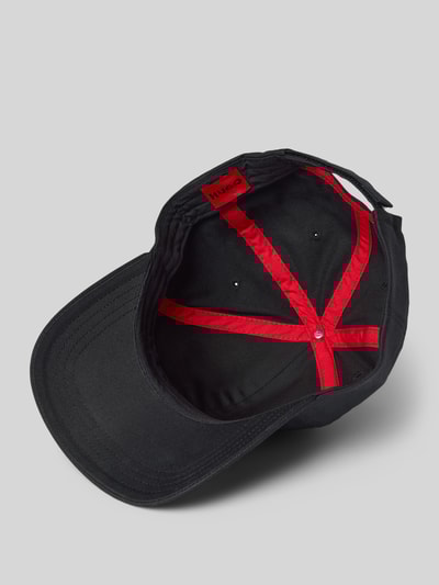 HUGO Basecap mit Label-Applikation Modell 'Jake' Black 2
