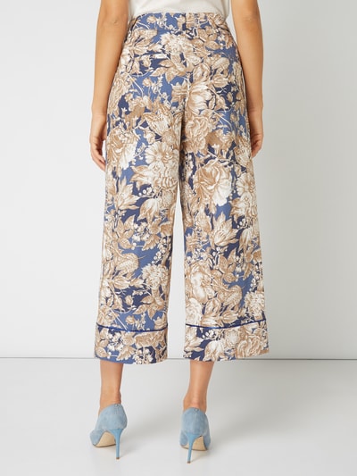 Weekend Max Mara Culotte met exotisch motief  Blauw - 5