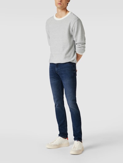 Tommy Hilfiger Slim Fit Jeans mit Stretch-Anteil Modell 'Bleecker' Jeansblau 1