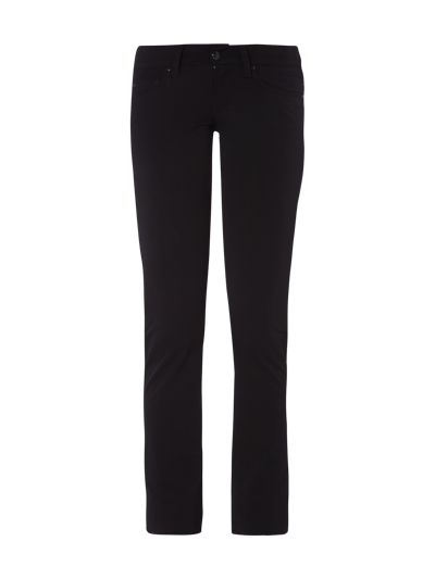 Angels Straight Cut 5-Pocket-Hose mit Stretchanteil Black 1