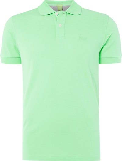 BOSS Green Poloshirt mit Logo-Stickerei auf Brusthöhe Mint 4