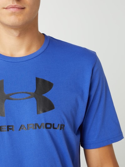 Under Armour T-shirt z nadrukiem z logo  Niebieski 3