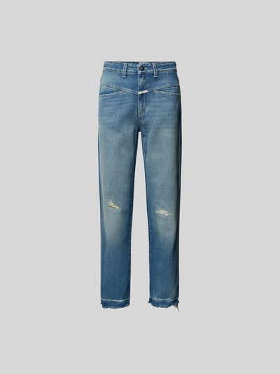 Closed Straight Fit Jeans im Destroyed-Look Jeansblau 2