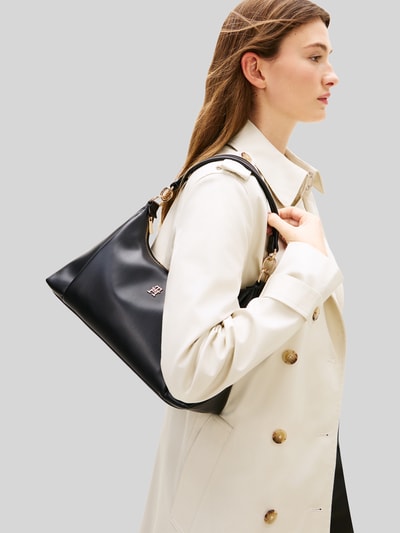 Tommy Hilfiger Henkeltasche mit Crossbody Schulterriemen Black 1