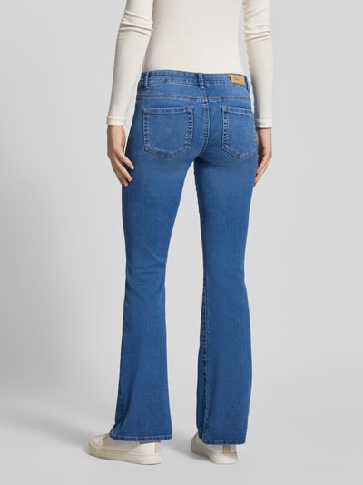 Only Bootcut jeans van katoenmix, model 'REESE' Lichtblauw - 5