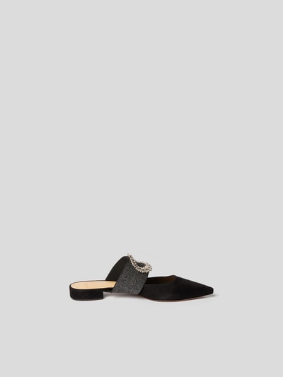 Alexandre Birman Mules mit Riemen Black 6