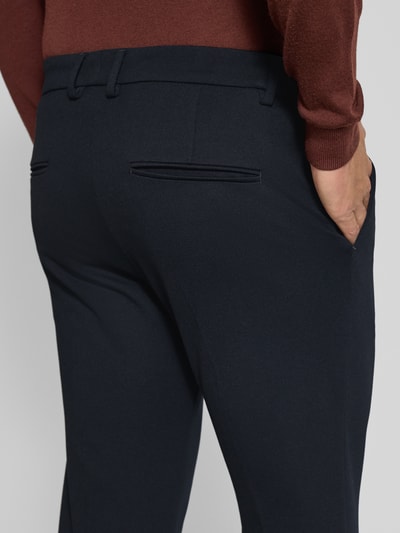 Drykorn Stoffen broek met achterzakken Marineblauw - 3