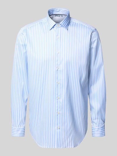 Jake*s Regular Fit Business-Hemd mit Kentkragen Bleu 2