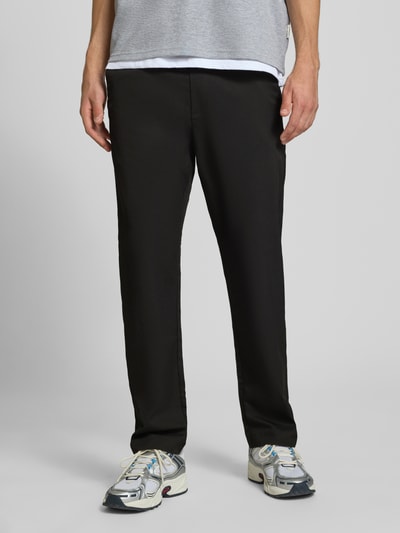 JACK & JONES Relaxed Fit Hose mit elastischem Bund Modell 'TOBY' Black 4