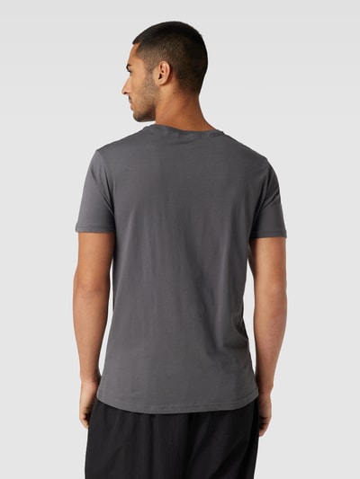 Alpha Industries T-shirt met labelprint Donkergrijs - 5