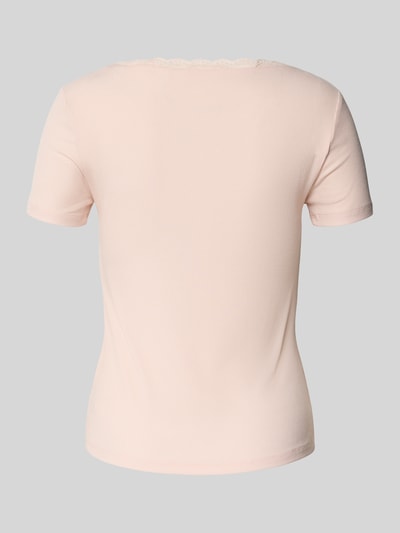 Guess Pyjamabovendeel met kant, model 'LIA' Lichtroze - 3