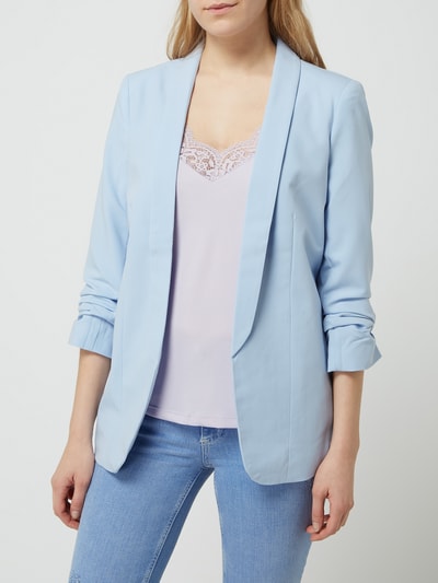 Pieces Blazer mit Schalkragen Modell 'Boss' Hellblau 4