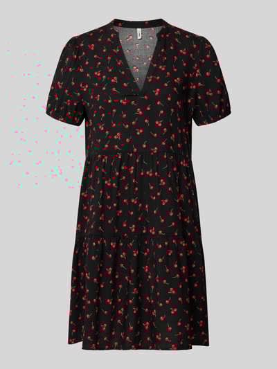 Only Vrijetijdsjurk in A-lijn van pure viscose, model 'NOVA LIFE' Zwart - 2