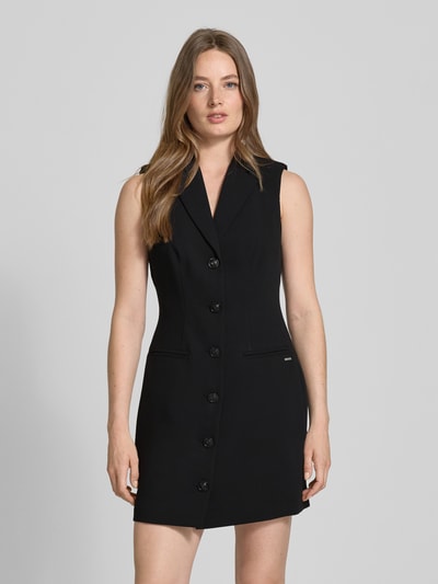 Guess Minikleid mit Paspeltaschen Modell 'YEVA' Black 4
