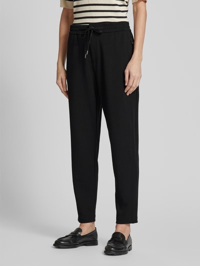 s.Oliver RED LABEL Regular Fit Jogpants mit Reißverschlußtaschen BLACK 4