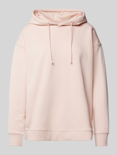 Jake*s Casual Comfort Fit Hoodie mit Statement-Print Rosa 2