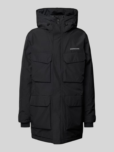 Didriksons Parka mit Pattentaschen Modell 'DREW' Black 2