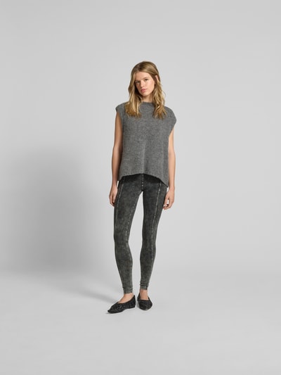 Diesel Leggings mit elastischem Bund Black 1