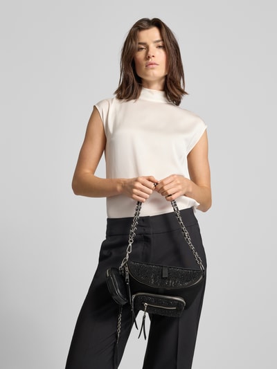 Steve Madden Bauchtasche mit Strasssteinbesatz Modell 'Maxima' Black 1