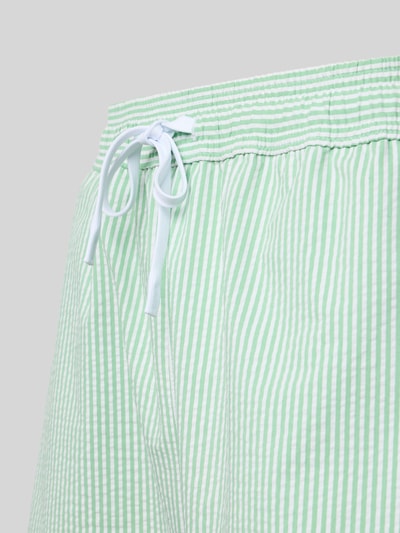 Lacoste Badehose mit elastischem Bund Gruen 2