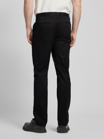 Tommy Hilfiger Chino met achterzakken, model 'DENTON' Zwart - 5