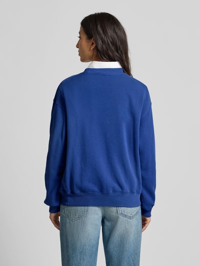 Polo Ralph Lauren Bluza z nadrukiem z logo i okrągłym dekoltem Niebieski 5