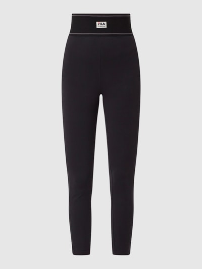 FILA Sportlegging met logoband  Zwart - 2