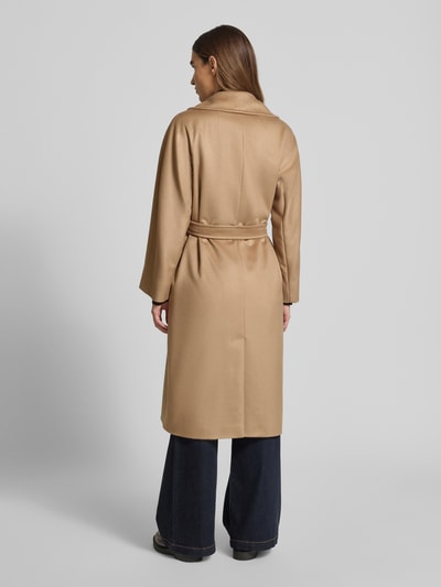 Weekend Max Mara Regular Fit Wollmantel aus reiner Schurwolle Modell 'RESINA' Camel 5