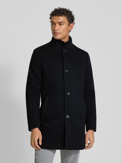 MCNEAL Mantel mit Stehkragen Dunkelblau 4