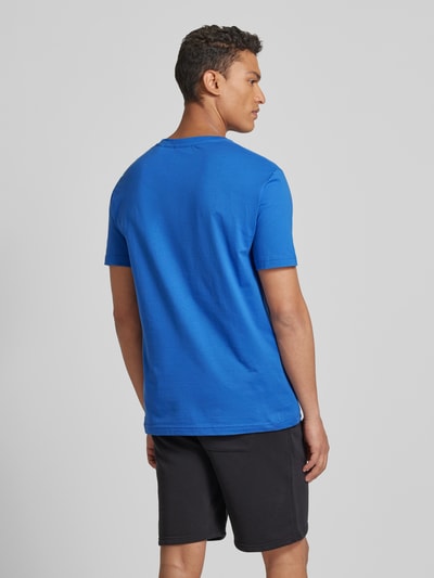 Gant T-shirt met labelprint Blauw - 5