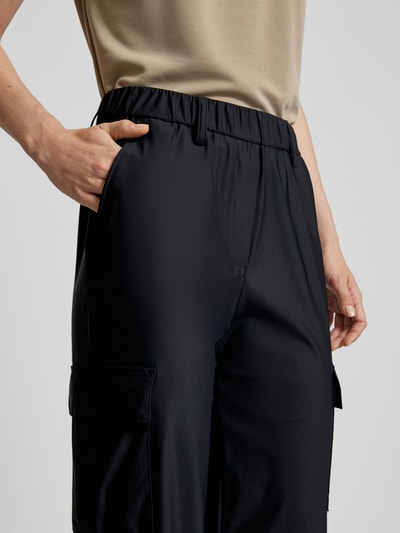 Gardeur Broek met elastische band, model 'FAJA' Zwart - 3