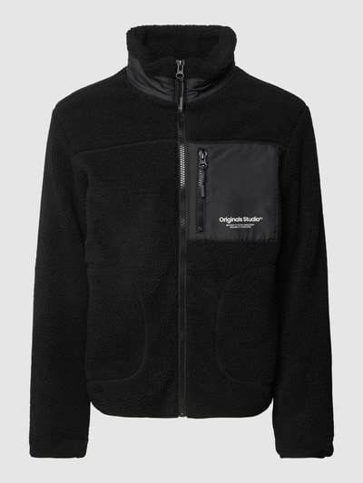 JACK & JONES Jacke aus Teddyfell Modell 'JORVESTERBRO' Black 2