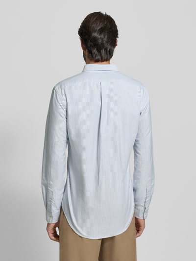Polo Ralph Lauren Slim fit vrijetijdsoverhemd van Oxford Lichtblauw - 5