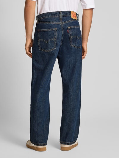 Levi's® Baggy fit jeans met contrastnaden, model 'CRUSADER' Donkerblauw - 5