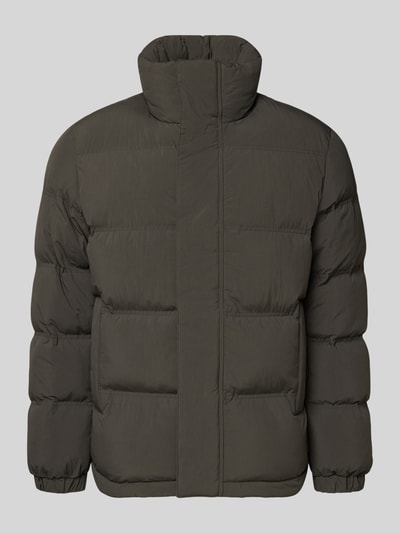 Marc O'Polo Denim Regular Fit Steppjacke mit Stehkragen Khaki 2