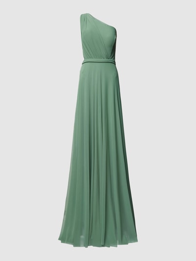 TROYDEN COLLECTION Abendkleid mit One-Shoulder-Träger Mint 2